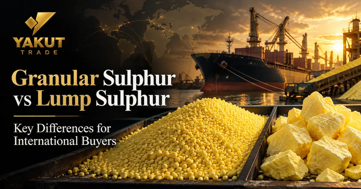 Granular Sulphur vs Lump Sulphur: Key Differences for International Buyers