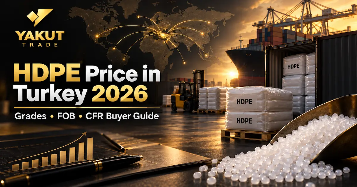 HDPE Price in Turkey 2026 Banner