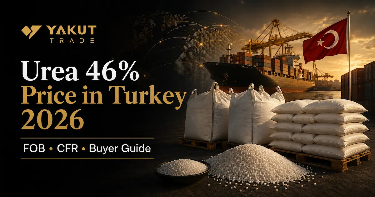 Urea 46% Price in Turkey 2026: FOB, CFR & Buyer Guide